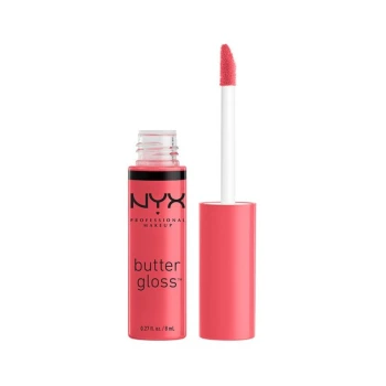 ניקס ליפגלוס ⁦BUTTER GLOSS⁩  בגוון 36 - ⁦SORBET⁩ בתכולת 8 מ״ל
