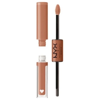 ניקס שפתון ⁦SHINE LOUD HIGH PIGMENT LIP SHINE⁩  בגוון ⁦GLOBAL CITIZEN⁩ בתכולת 6.8 מ״ל