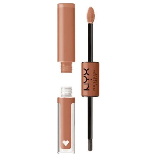 ניקס שפתון ⁦SHINE LOUD HIGH PIGMENT LIP SHINE⁩  בגוון ⁦GLOBAL CITIZEN⁩ בתכולת 6.8 מ״ל