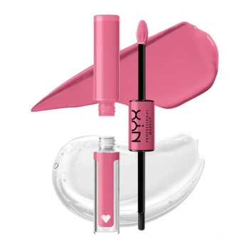 ניקס שפתון ⁦SHINE LOUD HIGH PIGMENT LIP SHINE⁩  בגוון ⁦TROPHY LIFE⁩ בתכולת 6.8 מ״ל