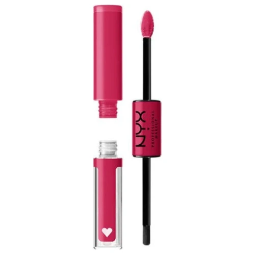 ניקס שפתון ⁦SHINE LOUD HIGH PIGMENT LIP SHINE⁩  בגוון ⁦ANOTHER LEVEL⁩ בתכולת 6.8 מ״ל