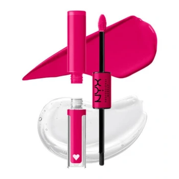 ניקס שפתון ⁦SHINE LOUD HIGH PIGMENT LIP SHINE⁩  בגוון ⁦LEAD EVERYTHING⁩ בתכולת 6.8 מ״ל