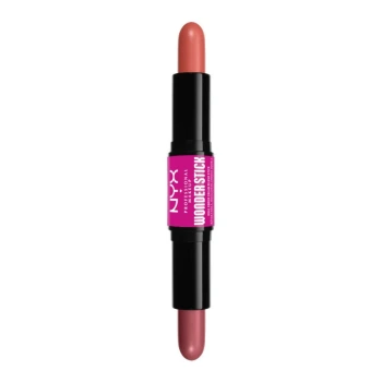 ניקס סומק ⁦WONDER STICK Dual-Ended Cream Blush Stick⁩  בגוון 02 - ⁦HONEY ORANGE⁩  + ⁦ROSE⁩ בתכולת 8 גרם