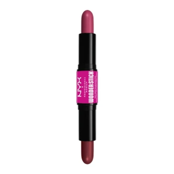 ניקס סומק ⁦WONDER STICK Dual-Ended Cream Blush Stick⁩  בגוון 04 - ⁦DEEP MAGENTA⁩  + ⁦GINGER⁩ בתכולת 8 גרם