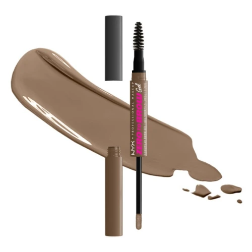 ניקס ג׳ל לעיצוב גבות ⁦ZERO to BROW Longwear Brow Gel⁩  בגוון ⁦ASH BLONDE⁩ בתכולת 2 מ״ל
