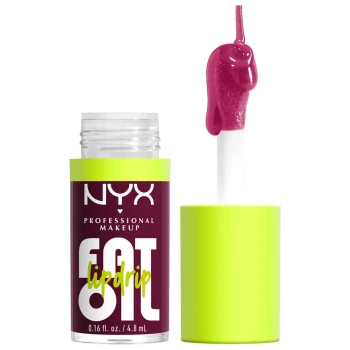 ניקס ⁦FAT OIL LIP DRIP⁩  שמן שפתיים מעניק לחות עד 12 שעות - ⁦04 THATS CHIC⁩ בתכולת 4.8 מ״ל