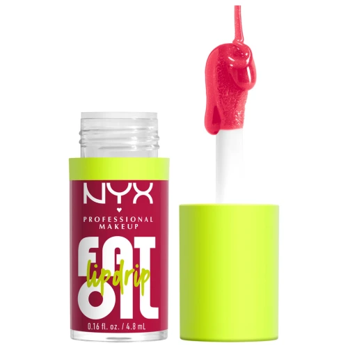 ניקס ⁦FAT OIL LIP DRIP⁩  שמן שפתיים מעניק לחות עד 12 שעות - ⁦05 NEWSFEED⁩ בתכולת 4.8 מ״ל