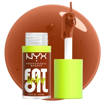 ניקס שמן לשפתיים ⁦FAT OIL Lip Drip⁩  בגוון ⁦07 SCROLLIN⁩ ' בתכולת 4.8 מ״ל