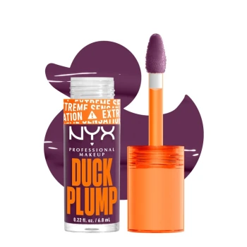 ניקס ליפגלוס ⁦DUCK PLUMP High Pigment Plumping Gloss⁩  בגוון ⁦17 PURE PLUM-P⁩ בתכולת 6.8 מ״ל