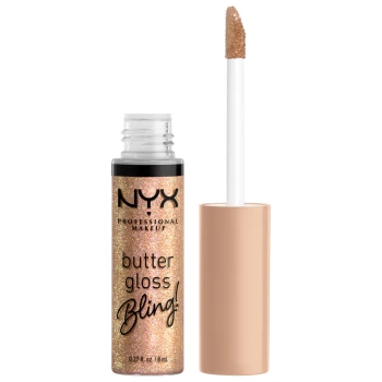 ניקס ⁦BUTTER LIP GLOSS⁩  גלוס מעניק גימור מבריק לשפתיים - ⁦01 BRING THE BLING⁩ בתכולת 8 מ״ל