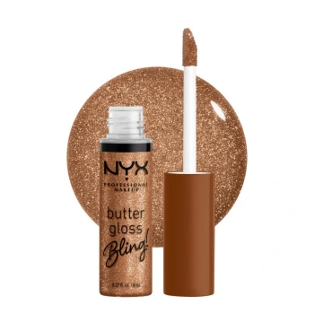 ניקס ליפגלוס ⁦Butter Gloss Bling!⁩  בגוון ⁦04 PAY ME IN GOLD⁩ בתכולת 8 מ״ל