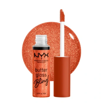 ניקס ליפגלוס ⁦Butter Gloss Bling!⁩  בגוון ⁦06 SHIMMER DOWN⁩ בתכולת 8 מ״ל