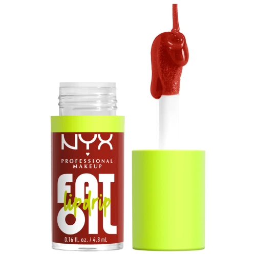 ניקס ⁦FAT OIL LIP DRIP⁩  שמן שפתיים מעניק לחות עד 12 שעות - ⁦13 LOSIN⁩ ’ ⁦CONE -TROL⁩ בתכולת 4.8 מ״ל