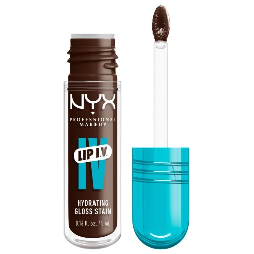 ניקס ⁦WET SHOT LIP IV⁩  גלוס עמיד - ⁦ESPRESSO SOAK 06⁩ בתכולת 5 מ״ל
