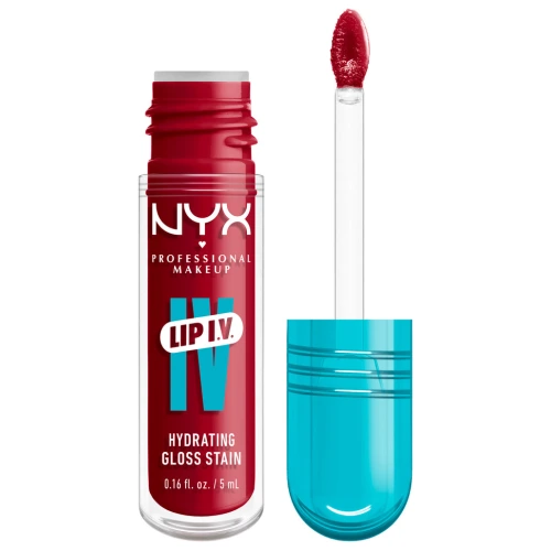ניקס ⁦WET SHOT LIP IV⁩  גלוס עמיד - ⁦RED-Y.SET.WET 11⁩ בתכולת 5 מ״ל