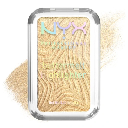 ניקס היילייטר ⁦Buttermelt Highlighter⁩  בגוון ⁦25 BUTTA THAN GOLD⁩ בתכולת 5 גרם