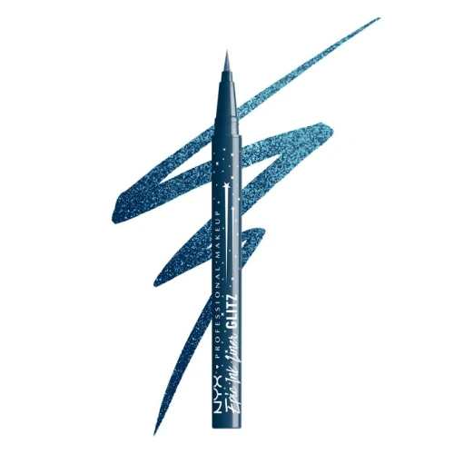 ניקס אייליינר ⁦Epic Ink Liner Glitz⁩  בגוון ⁦05 Denim Dazzle⁩ בתכולת 1 מ״ל