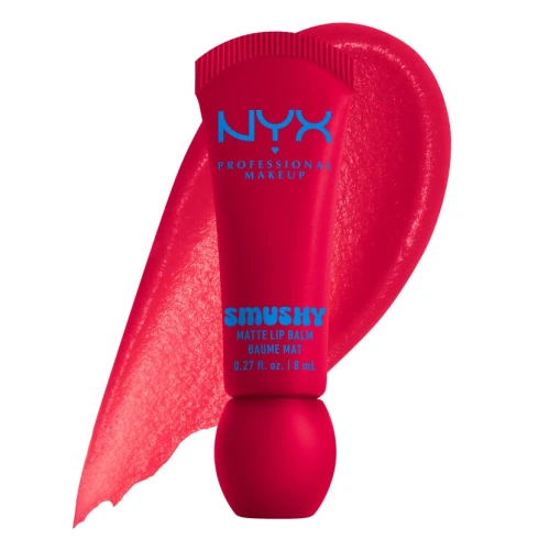 ניקס תכשיר לטיפוח השפתיים ⁦SMUSHY Matte Lip Balm⁩  בגוון ⁦10 Sassy Stuff⁩ בתכולת 8 מ״ל