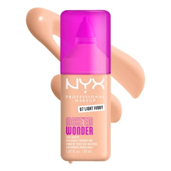 ניקס מייק אפ ⁦Make'em Wonder⁩  בגוון ⁦07 Light Ivory⁩ בתכולת 30 מ״ל