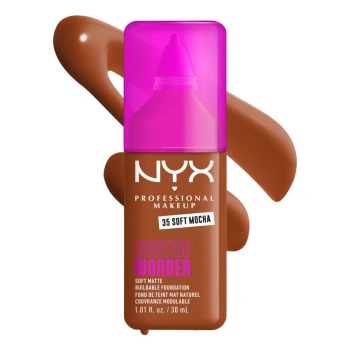 ניקס מייק אפ ⁦Make'em Wonder⁩  בגוון ⁦35 Soft Mocha⁩ בתכולת 30 מ״ל