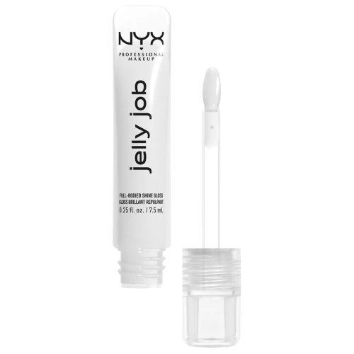 ניקס ⁦JELLY JOB⁩  גלוס למראה מבריק ואפקט נפח - ⁦JUST JELLY 01⁩ בתכולת 7.5 מ״ל
