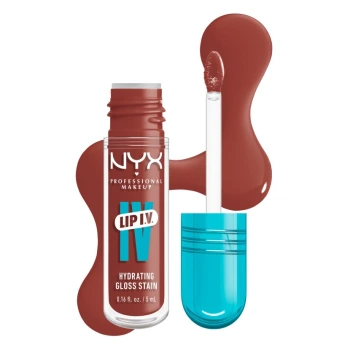ניקס ליפגלוס ⁦LIP I.V. Hydrating Gloss Serum⁩  בגוון ⁦18 Drippin Nude⁩ בתכולת 5 מ״ל