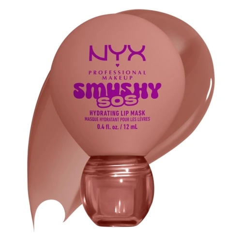 ניקס תכשיר לטיפוח השפתיים ⁦SMUSHY SOS Hydrating Lip Mask⁩  בגוון ⁦02 Shea So Smooth⁩ בתכולת 12 מ״ל