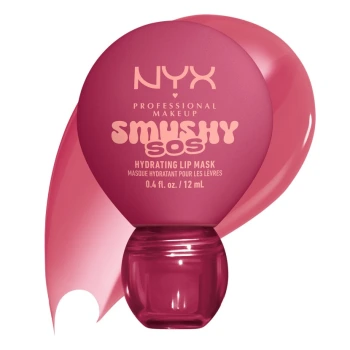 ניקס תכשיר לטיפוח השפתיים ⁦SMUSHY SOS Hydrating Lip Mask⁩  בגוון ⁦06 Rose Recharge⁩ בתכולת 12 מ״ל