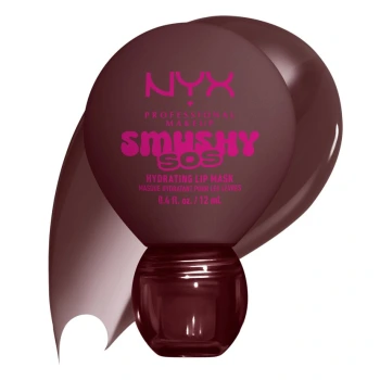 ניקס תכשיר לטיפוח השפתיים ⁦SMUSHY SOS Hydrating Lip Mask⁩  בגוון ⁦08 Coconut Calm⁩ בתכולת 12 מ״ל