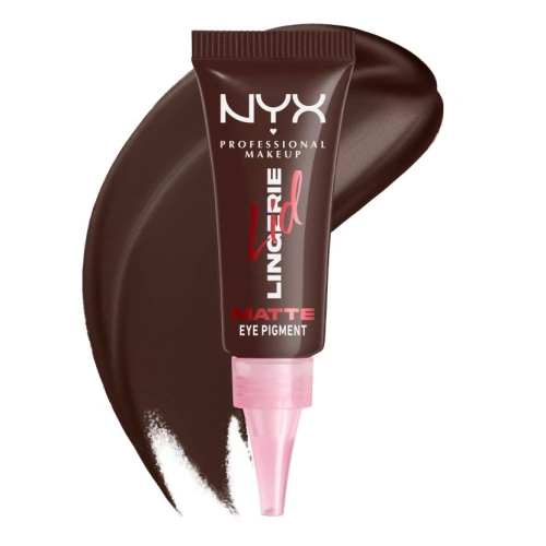 ניקס צללית ⁦Lid Lingerie Cream Eye Pigment⁩  בגוון ⁦06 MOCHA MESH⁩ בתכולת 6 מ״ל