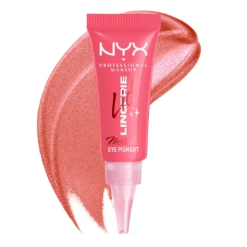 ניקס צללית ⁦Lid Lingerie Cream Eye Pigment⁩  בגוון ⁦09 CHEEKY CORAL⁩ בתכולת 6 מ״ל