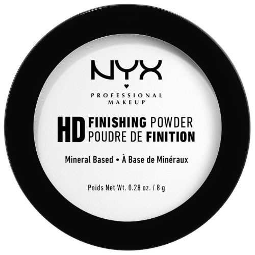 ניקס ⁦HIGH DEFINITION FINISHING⁩  פודרה שקופה דחוסה בגימור מאט - ⁦TRANSLUCENT 01⁩ בתכולת 8 גרם