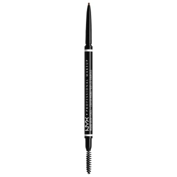 ניקס ⁦MICRO BROW⁩  עפרון גבות דו צדדי - ⁦BRUNETTE 06⁩ בתכולת 0.09 גרם
