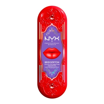 ניקס מארז איפור ⁦Bridgerton - 2 Piece Lip Kit - Lip Gloss⁩  + ⁦Lip Liner - 04⁩ בתכולת 2 יחידות