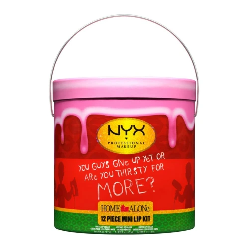 ניקס מארז איפור ⁦Home Alone - 12 Piece Mini Lip Kit⁩ בתכולת 12 יחידות