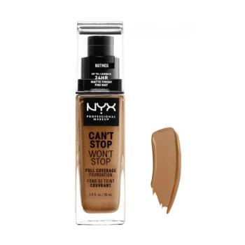 ניקס מייק אפ ⁦CAN'T STOP WON'T STOP⁩  בגוון ⁦NUTMEG⁩ בתכולת 30 מ״ל
