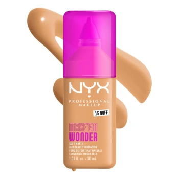 ניקס מייק אפ ⁦Make'em Wonder⁩  בגוון ⁦15 Buff⁩ בתכולת 30 מ״ל