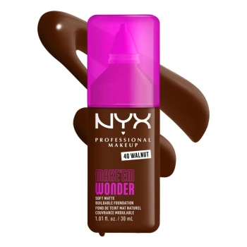 ניקס מייק אפ ⁦Make'em Wonder⁩  בגוון ⁦40 Walnut⁩ בתכולת 30 מ״ל
