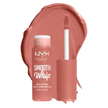 ניקס שפתון ⁦SMOOTH WHIP⁩  בגוון ⁦22 CHEEKS⁩ בתכולת 4 מ״ל