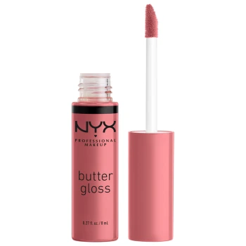 ניקס ⁦BUTTER LIP GLOSS⁩  גלוס מעניק גימור מבריק לשפתיים - ⁦ITIRAMISU 07⁩ בתכולת 8 מ״ל