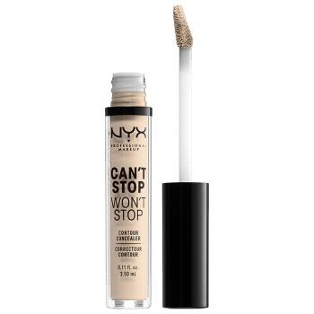 ניקס ⁦CAN'T STOP WON'T STOP⁩  קונסילר מעניק כיסוי מלא - ⁦FAIR 1.5⁩ בתכולת 3.5 מ״ל