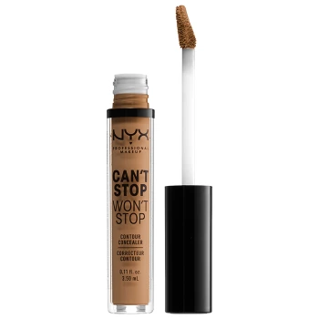 ניקס ⁦CAN'T STOP WON'T STOP⁩  קונסילר מעניק כיסוי מלא - ⁦NUTRAL TAN 12.7⁩ בתכולת 3.5 מ״ל
