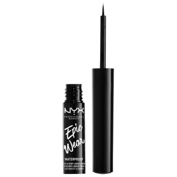 ניקס ⁦EPIC WEAR⁩  אייליינר נוזלי עמיד במים - ⁦01 BLACK⁩ בתכולת 3.5 מ״ל