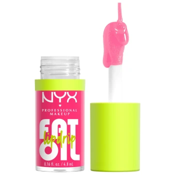 ניקס ⁦FAT OIL LIP DRIP⁩  שמן שפתיים מעניק לחות עד 12 שעות - ⁦02 MISSED CALL⁩ בתכולת 4.8 מ״ל