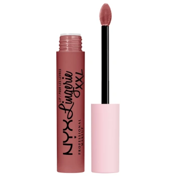 ניקס ⁦LIP LINGERIE⁩  שפתון נוזלי בגימור מאט - ⁦05 STRIPD DOWN⁩ בתכולת 4 מ״ל