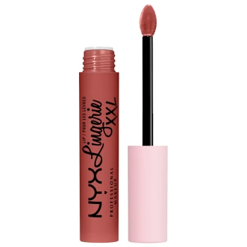 ניקס ⁦LIP LINGERIE⁩  שפתון נוזלי בגימור מאט - ⁦07 WARM UP⁩ בתכולת 4 מ״ל