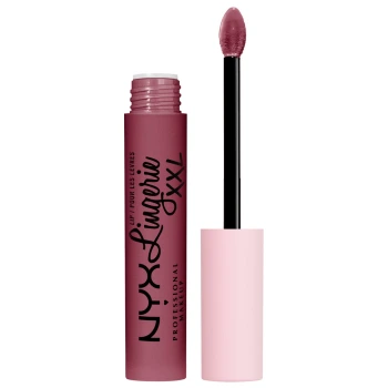 ניקס ⁦LIP LINGERIE⁩  שפתון נוזלי בגימור מאט - ⁦14 BUST ED⁩ בתכולת 4 מ״ל