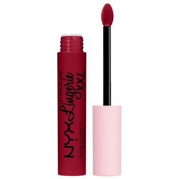 ניקס ⁦LIP LINGERIE⁩  שפתון נוזלי בגימור מאט - ⁦22 SIZZLIN⁩ בתכולת 4 מ״ל