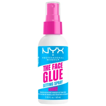 ניקס ⁦THE FACE GLUE⁩  ספריי לקיבוע האיפור עד 24 שעות - ⁦FACE GLUE 01⁩ בתכולת 60 מ״ל