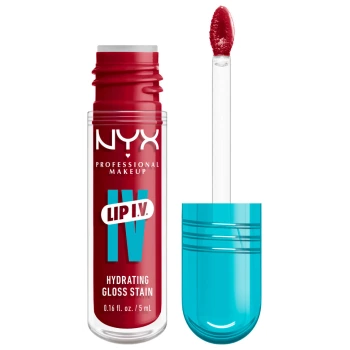 ניקס ⁦WET SHOT LIP IV⁩  גלוס עמיד - ⁦RED-Y.SET.WET 11⁩ בתכולת 5 מ״ל